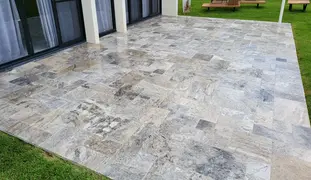 A guide to installing Travertine Pavers
