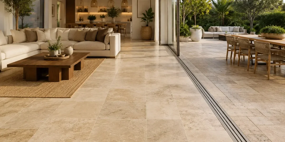 Match Your Interior Tiles with Exterior Pavers for a Seamless Design