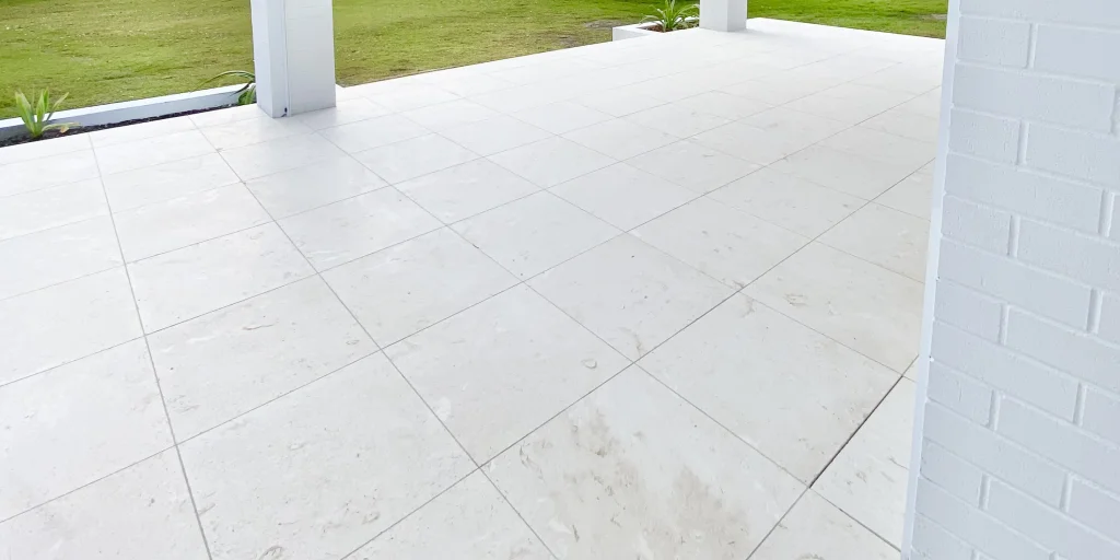 Easy DIY steps on how to lay Limestone Pavers