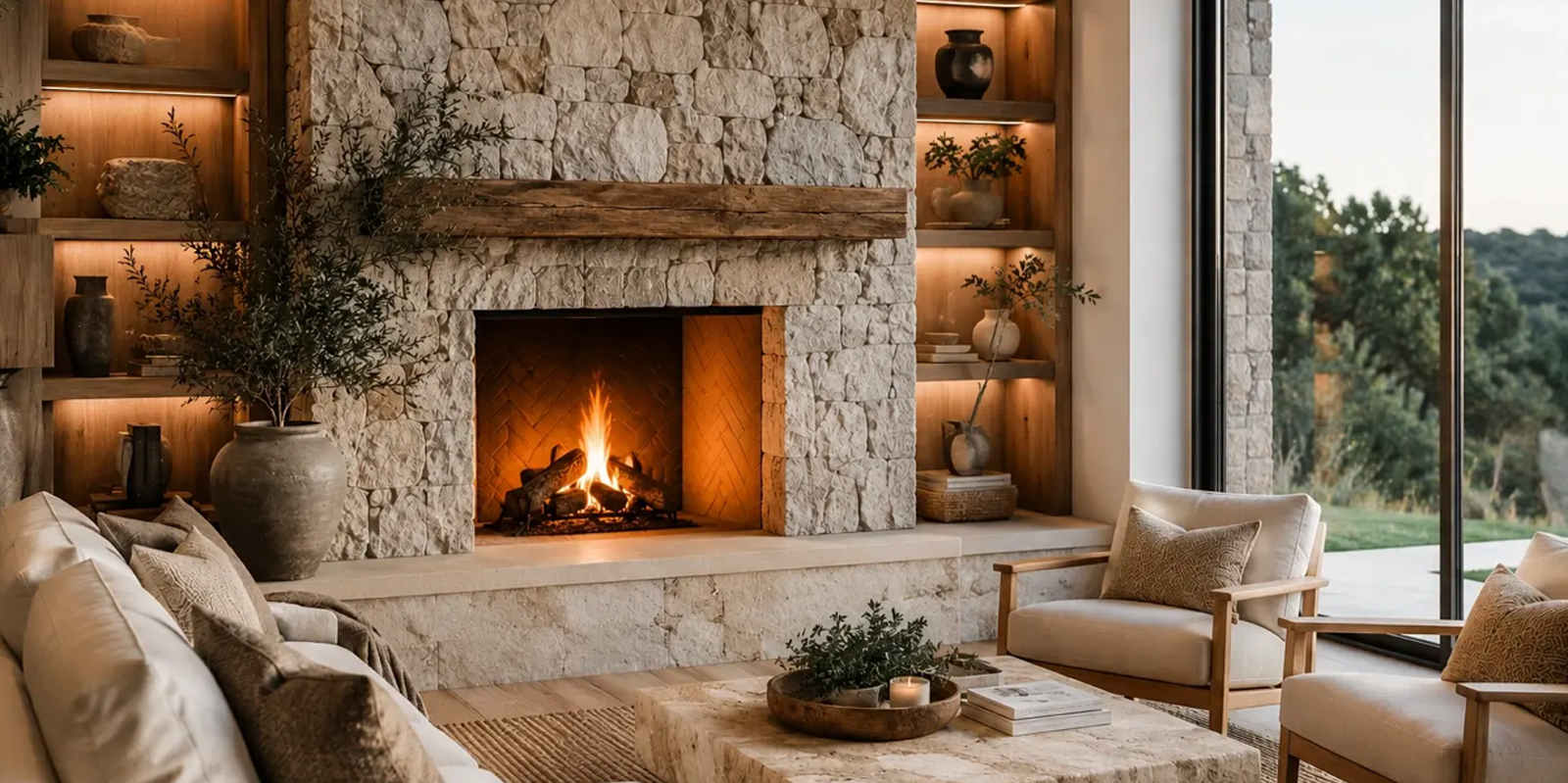 Why Stone Fireplaces Never Go Out of Style
