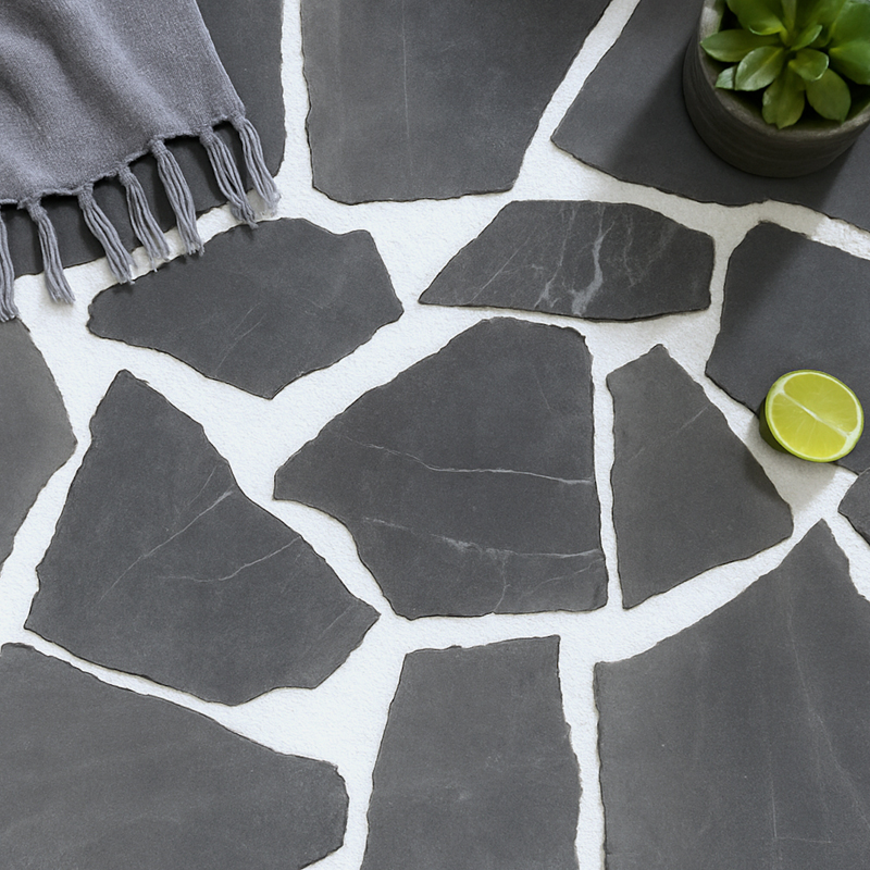 Paras Limestone Crazy Pavers / Flagstones