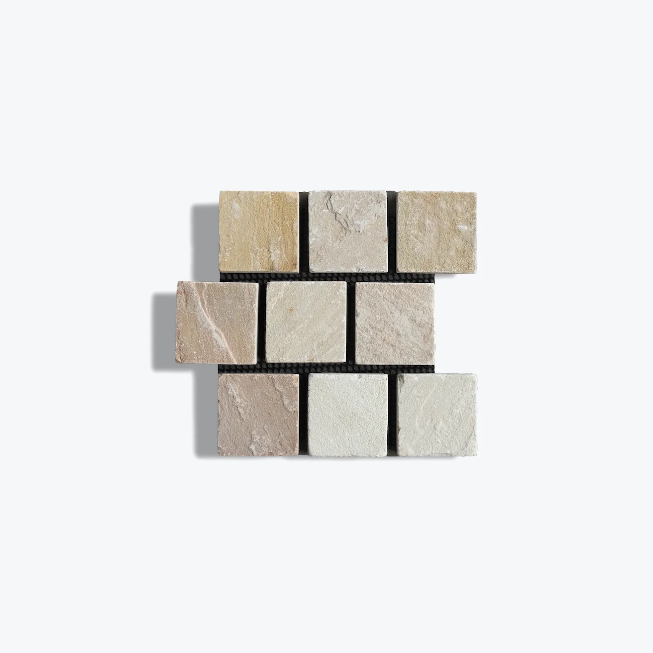Majra Sandstone Mesh Back Cobblestone
