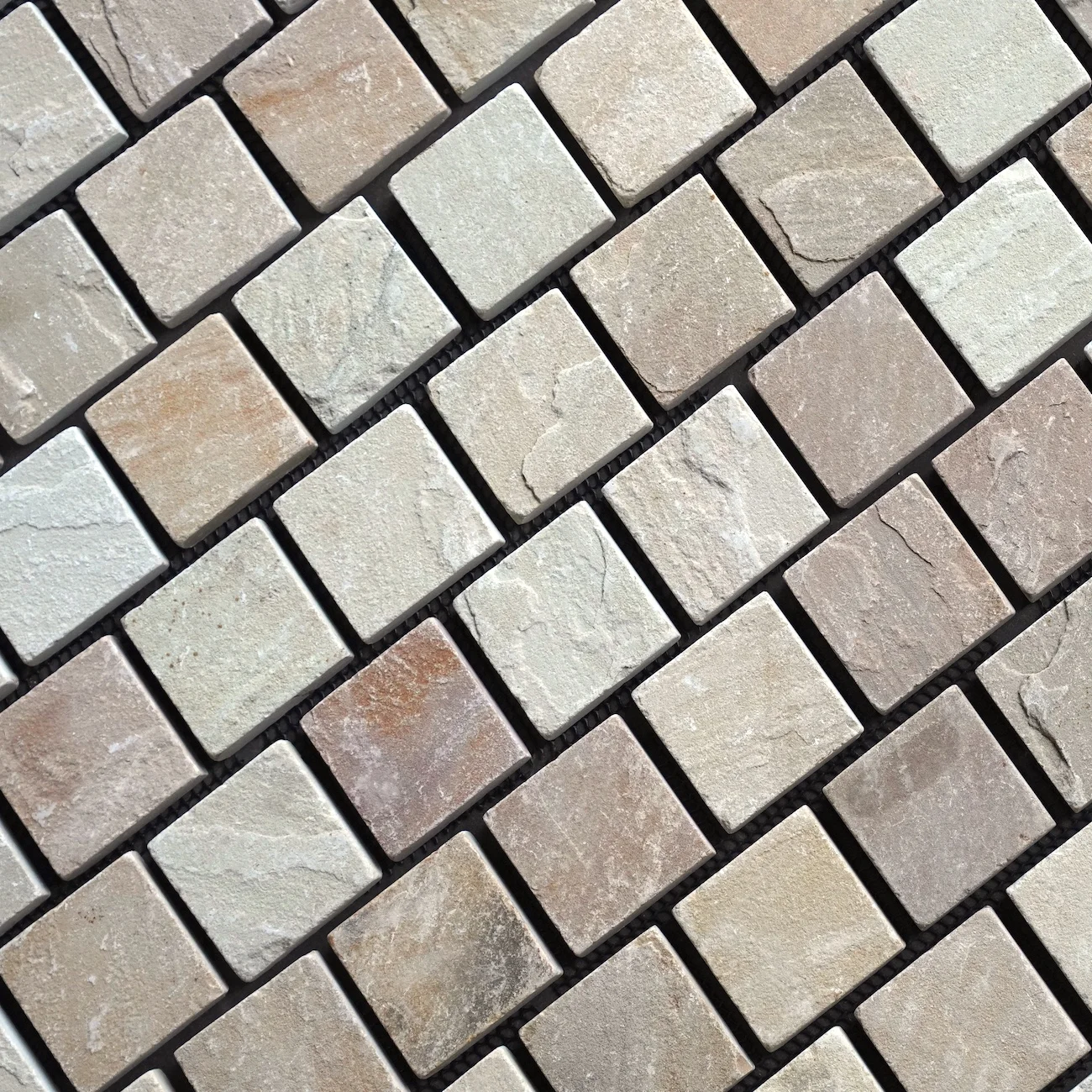 Majra Sandstone Mesh Back Cobblestone