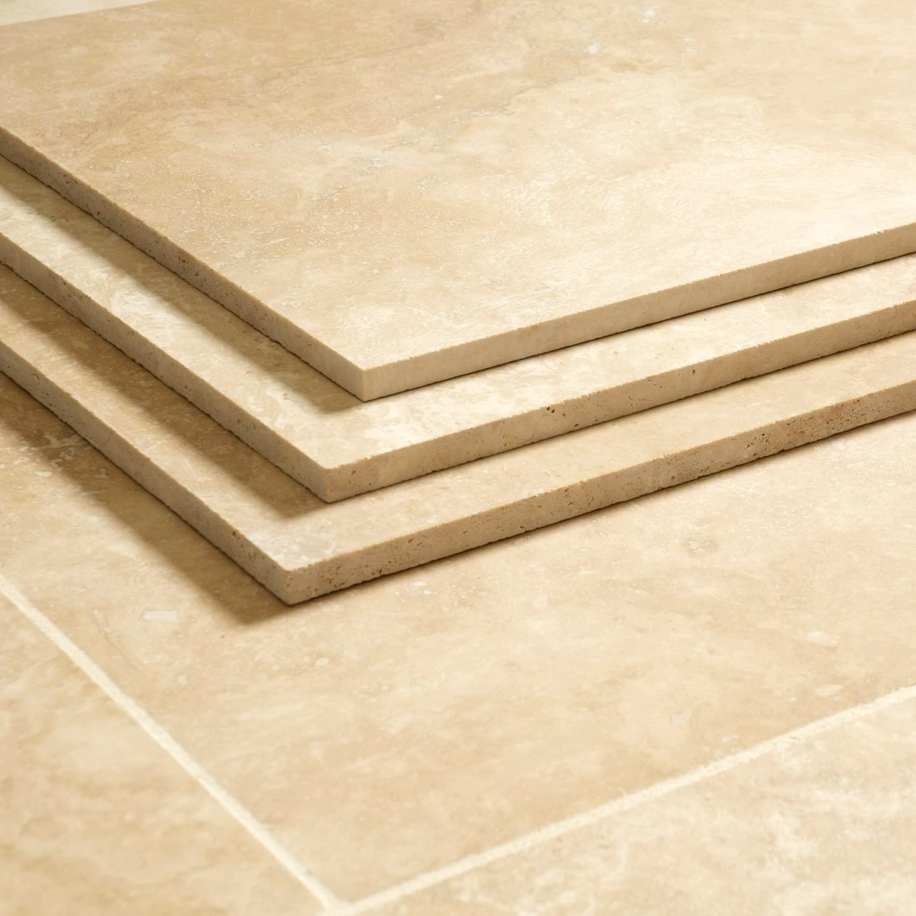 Ivory Premium Travertine Filled & Honed
