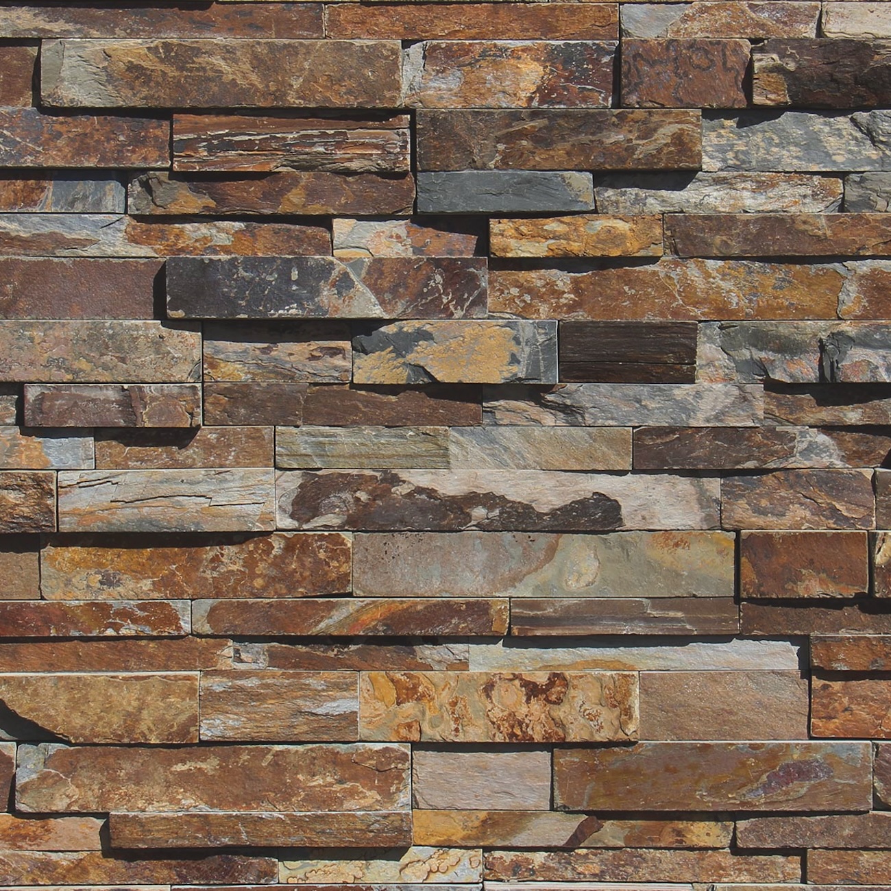 Sunset Stacked Stone