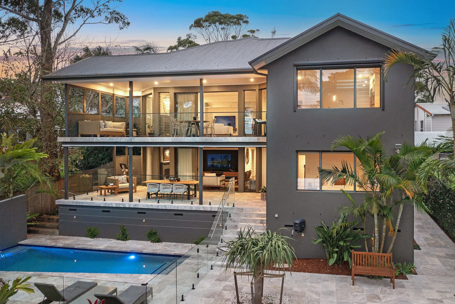 Luxury Poolside Residence